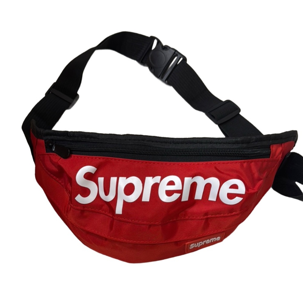 Supreme Red Waist Bag